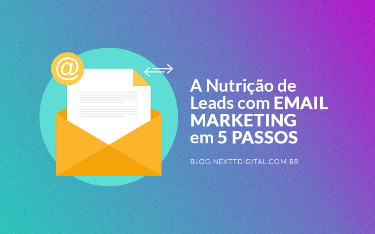 A nutrição de leads com email marketing em 5 passos